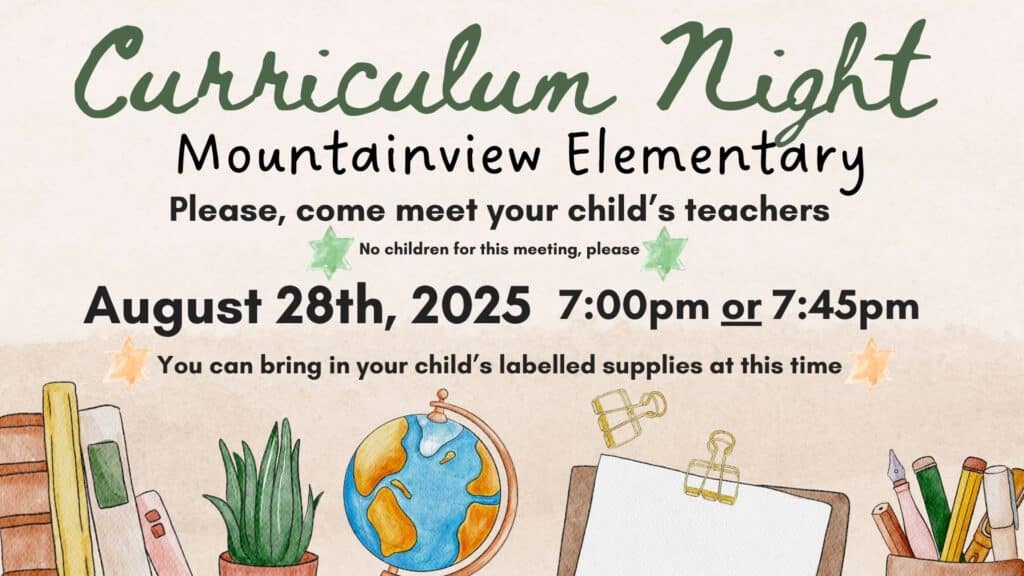 Curriculum Night