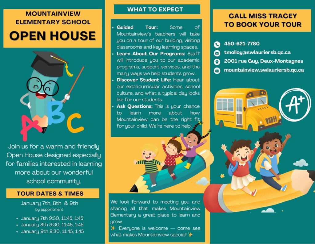 Open House Tours Flyer 3