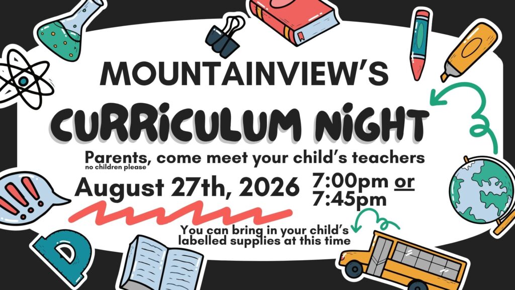 Curriculum Night