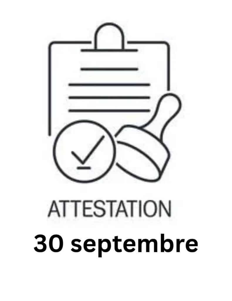 Attestation fr
